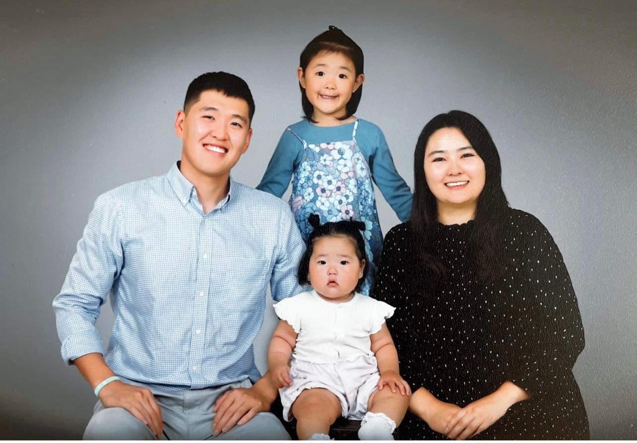 Tengis and family for prayer cards